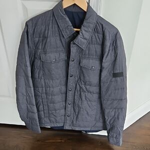 Lucky Brand Men's Charcoal Quilted Jacket